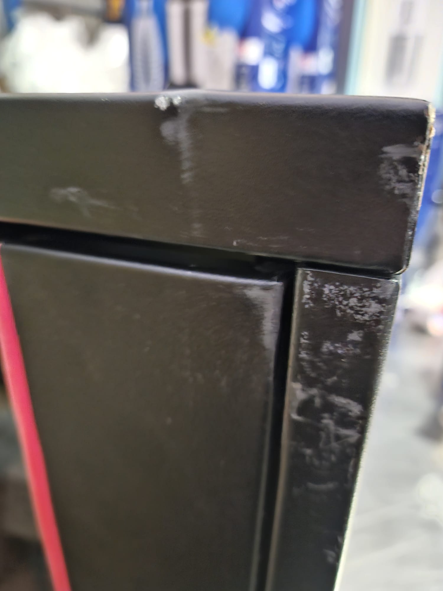 HMF Netzwerkschrank Serverschrank 19 Zoll 9 HE schwarz #2747