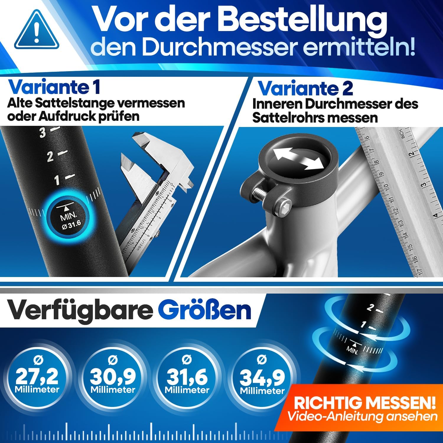 NEXTCOVER Sattelstütze gefedert - Das Original - mit 34.9mm Durchmesser und Comfort-Spring Technologie  gefederte Sattelstütze Sattelstange Federsattelstütze