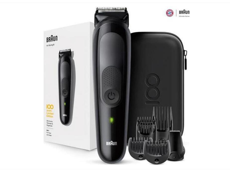 BRAUN Multigrooming Kit 5 Limited Edition Herrenrasierer Haarschneider