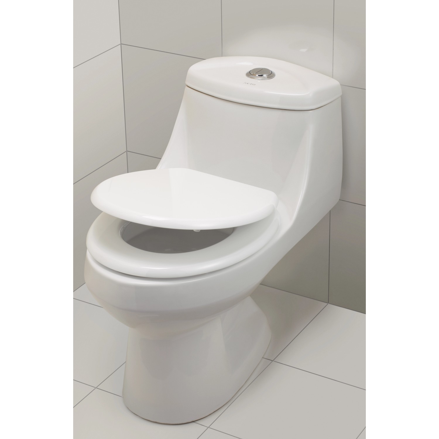 baliv WC Sitz Pollino mit Absenkautomatik MDF Holzkern Weiß