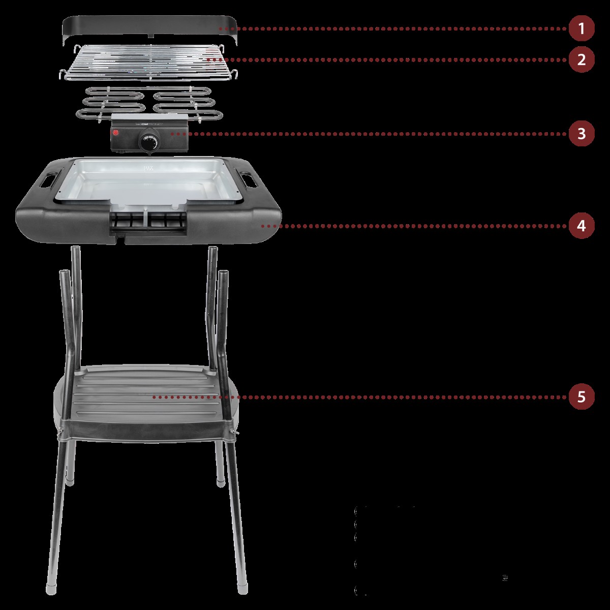 Clatronic Barbeque Standgrill