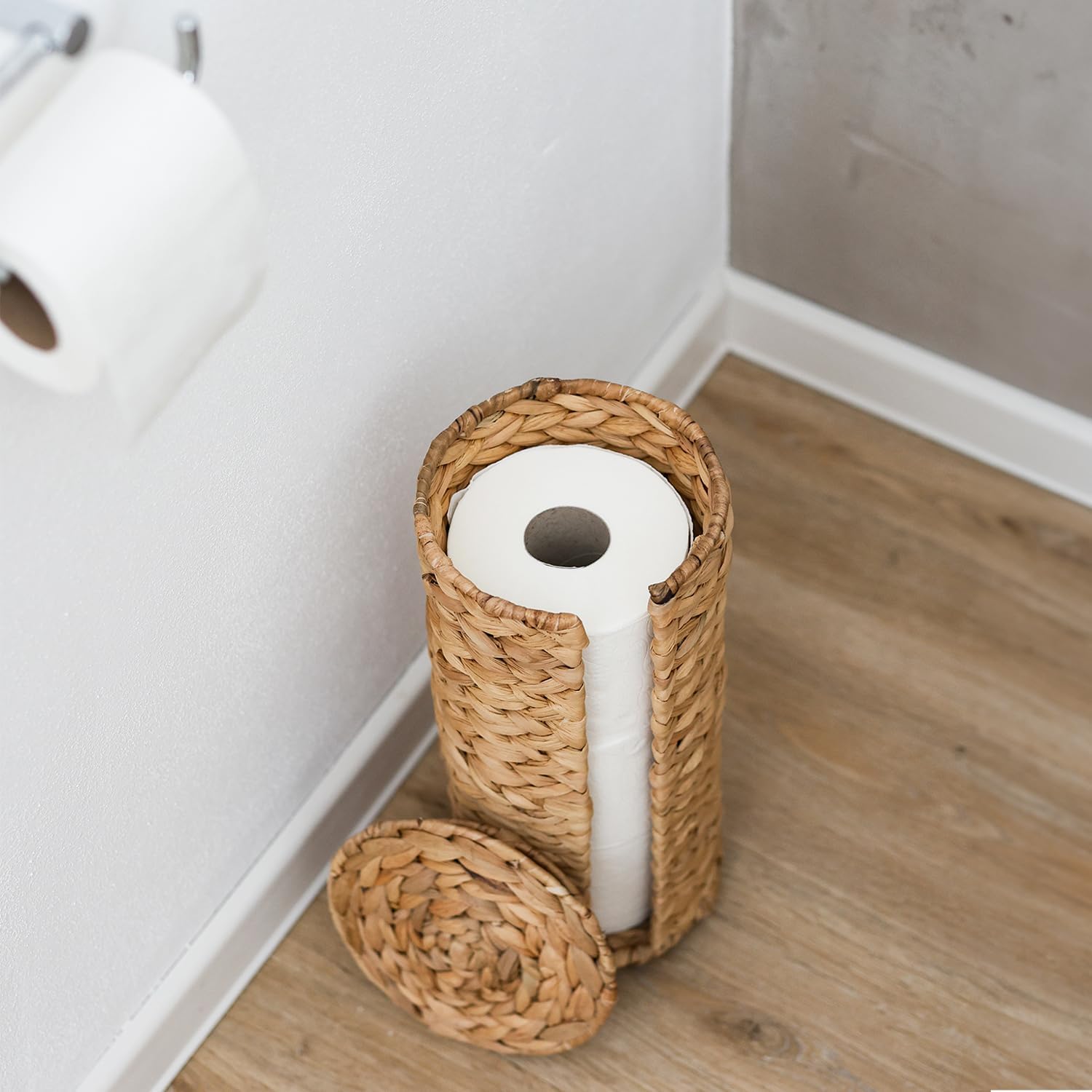 Korb, Rattan, Aufbewahrung, Toilettenpapier, Zubehör