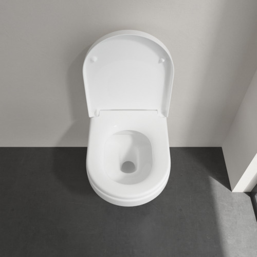 Villeroy & Boch 98M9C101 Architectura WC Sitz mit Absenkautomatik Weiß Alpin