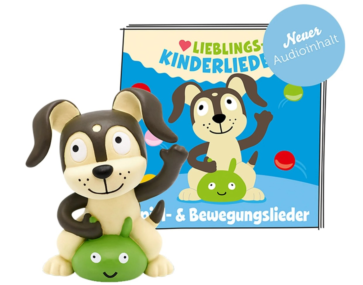 Tonies Lieblings-Kinderlieder - Spiel- und Bewegungslieder Spielfigur Hörfigur Toniebox