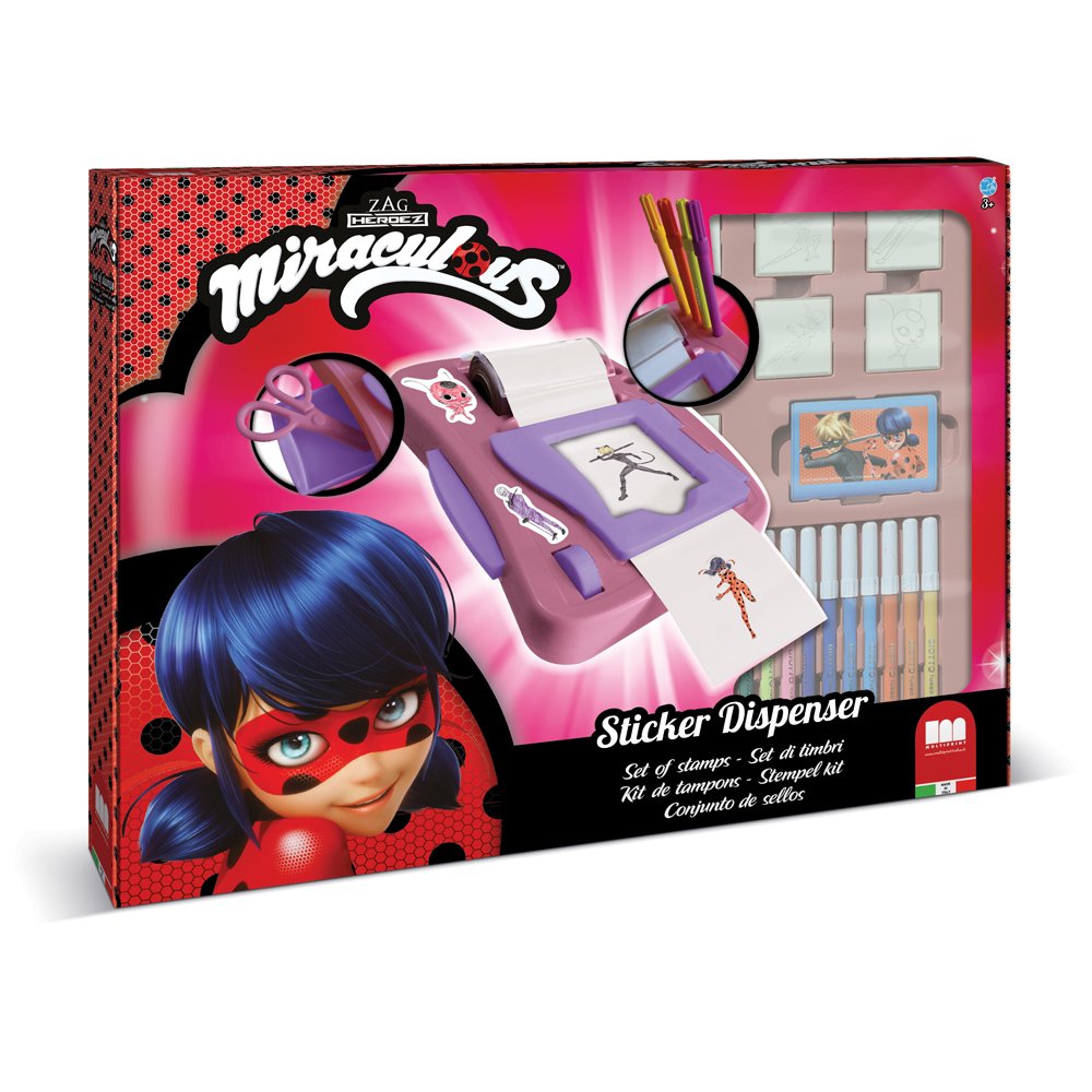 Triton X8965 Multiprint 8965 Stempel Spielzeug Miraculous Sticker Machine