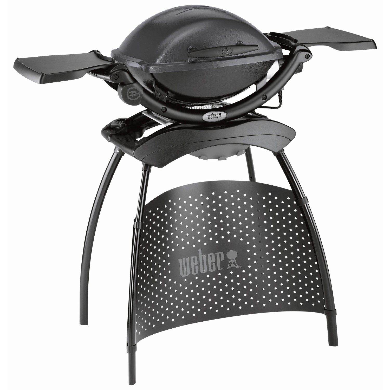 Weber Elektro Standgrill Q1400 mit 2 Seitentischen 2.200 W
