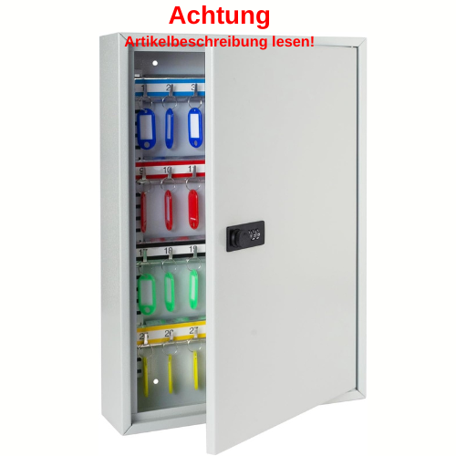 HMF Schlüsselschrank mit Zahlencode Schlüsselkasten 64 Haken 2302