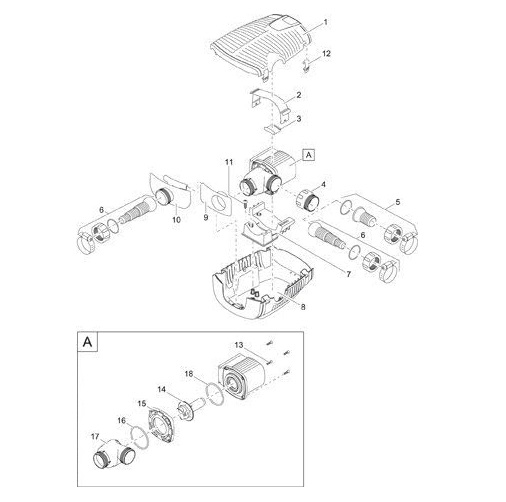 Oase AquaMax Eco Premium 20000 Filterpumpe und Bachlaufpumpe