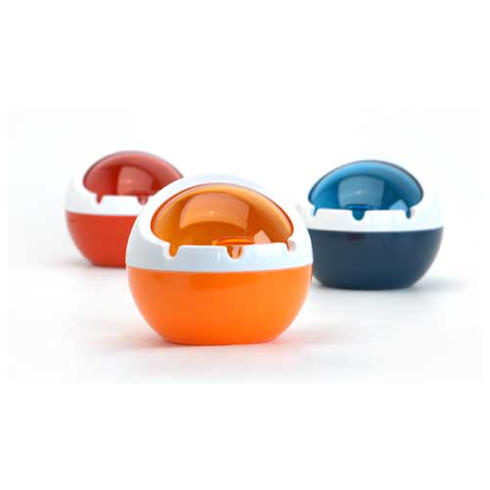 Aschenbecher Space RETRO mit Klappe, Höhe 8 cm, viele Farbkombinationen zur Auswahl