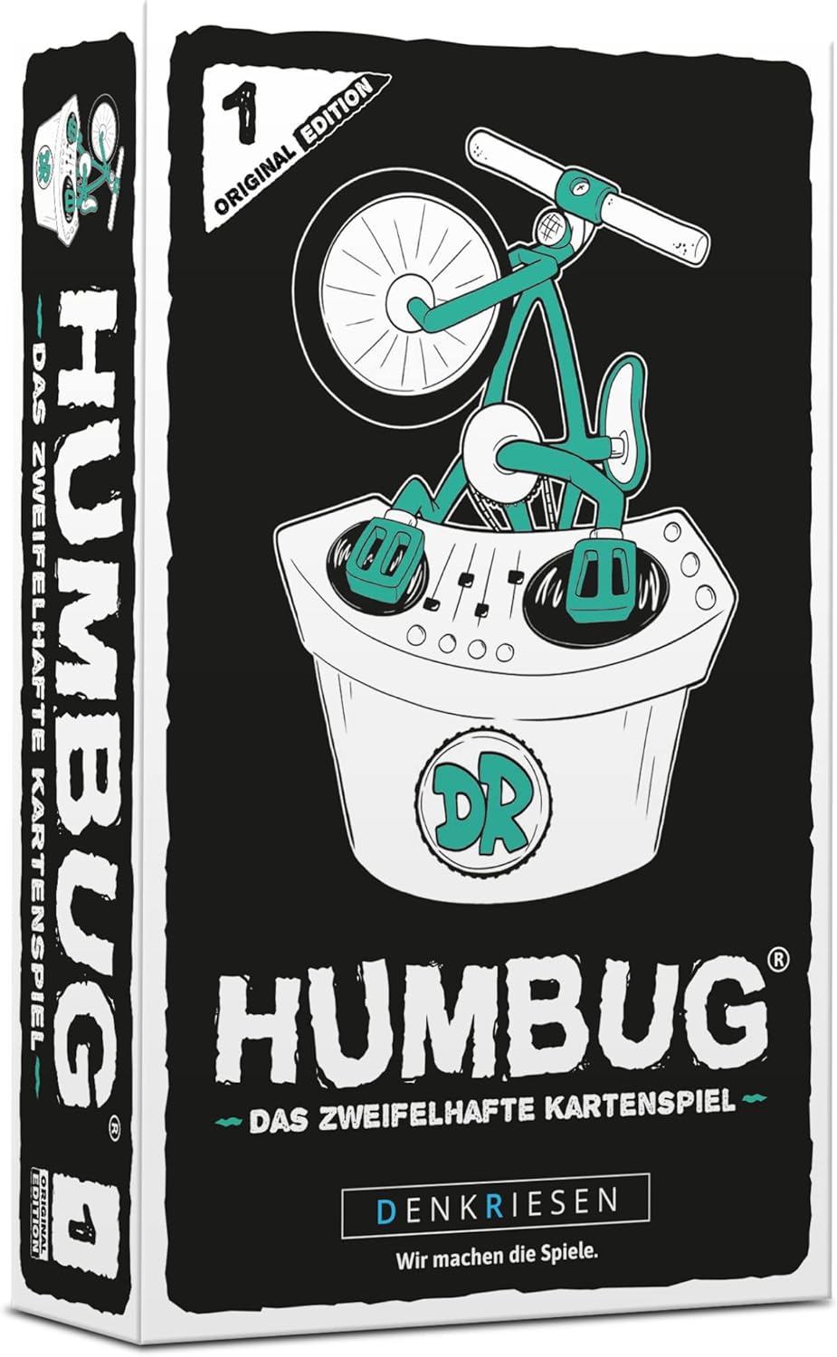 DENKRIESEN HUMBUG Original Edition Nr. 1 – Kartenspiel Ratespiel Familienspiel Partyspiel