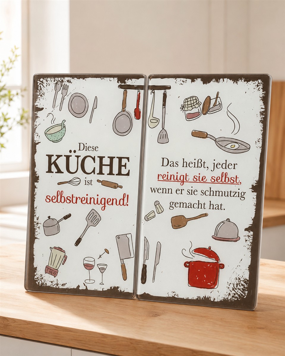 Küche, Dekor, Aufbewahrung, Zubehör, Schilder