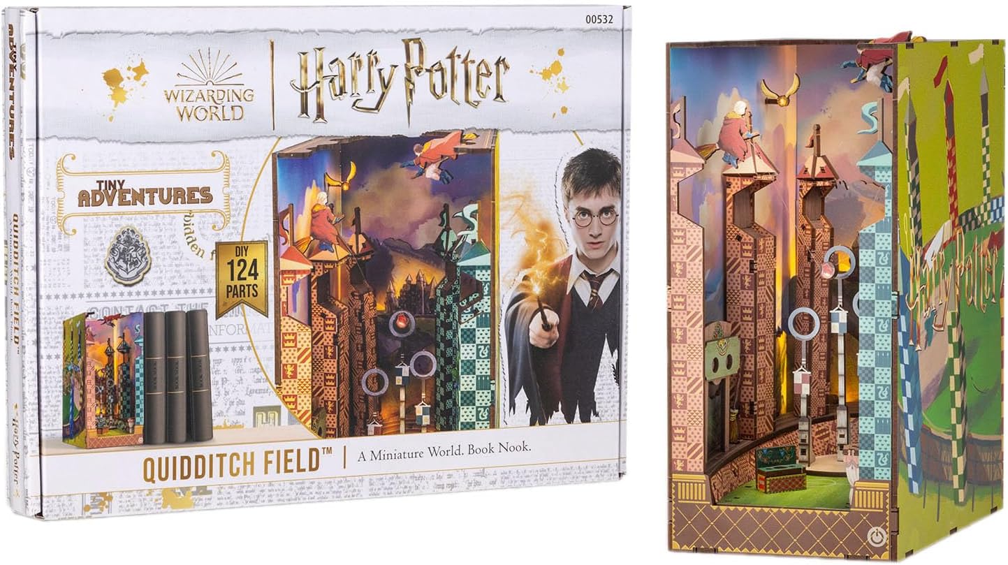 Revell Modellbausatz Tiny Adventures Quidditch Field Harry Potter 3D Miniaturhaus