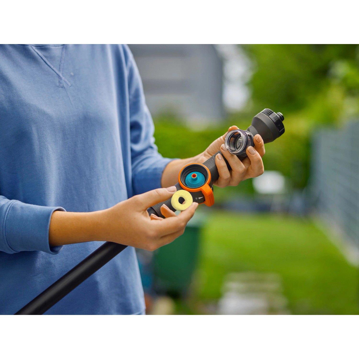 Gardena Cleansystem Stiel M 150 cm Anthrazit