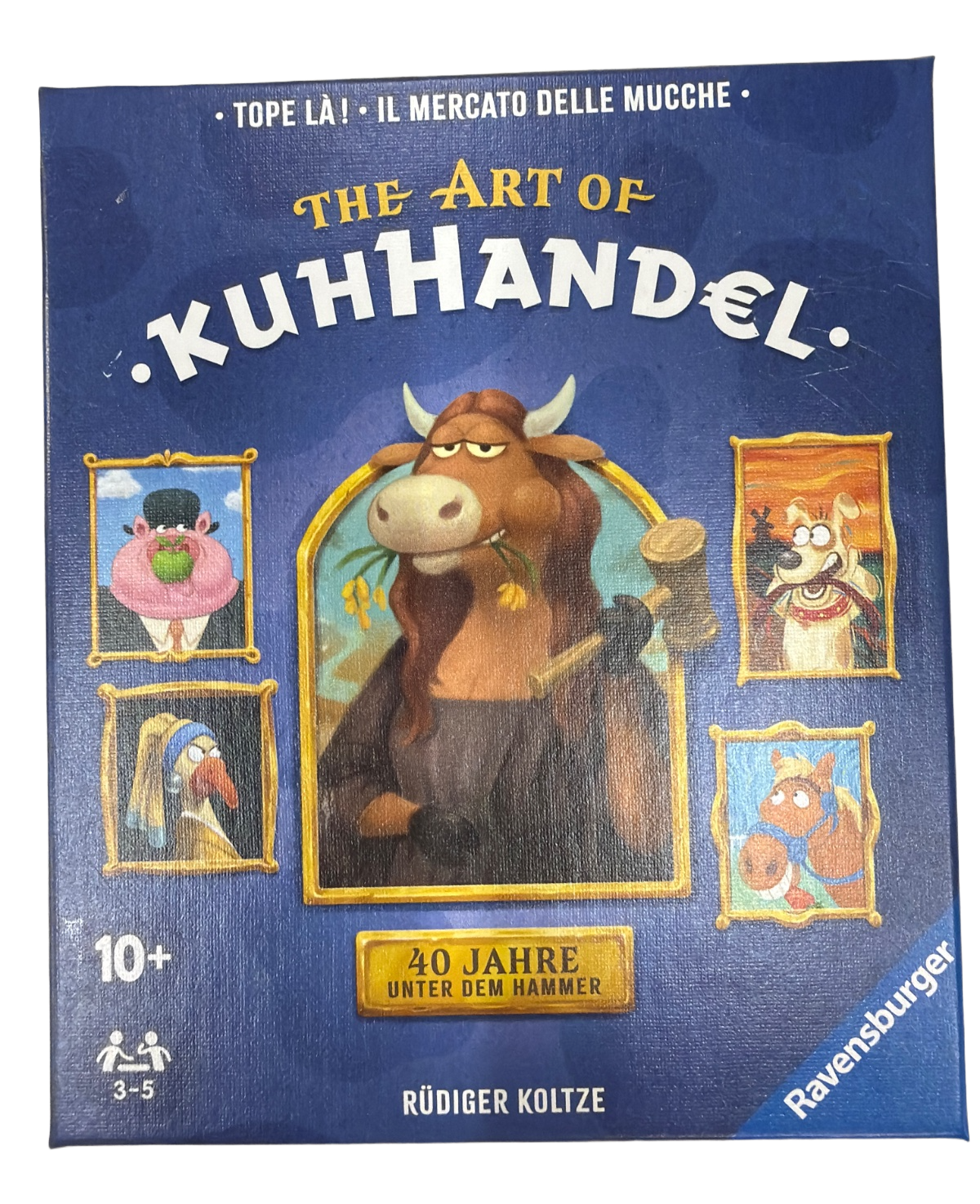 Ravensburger 23025 KUHHANDEL D/F/I Kartenspiel Gesellschaftsspiel