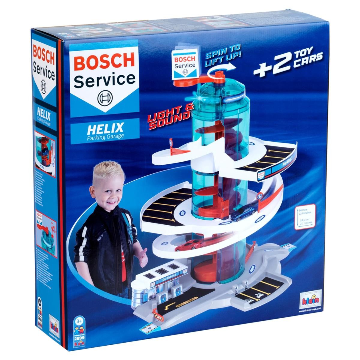 Spielzeugparkhaus, Auto-Spielset, Halbtransparente Turm, Spielzeugauto, Kaufland Parkhaus