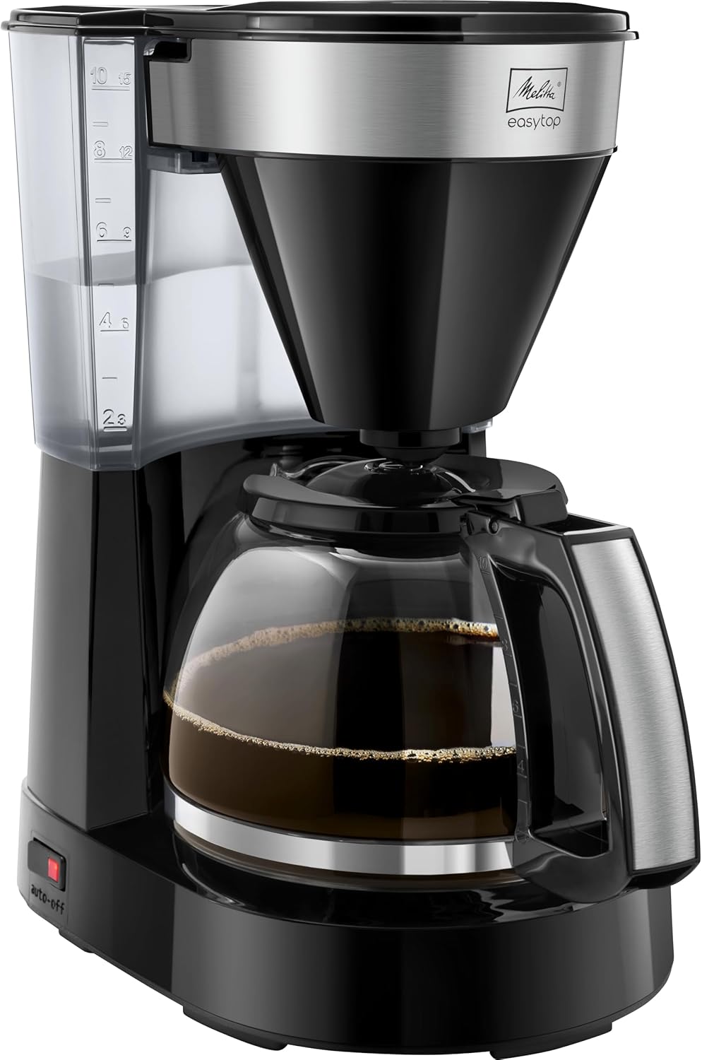 Melitta Easy Top - Filterkaffeemaschine - mit Glaskanne