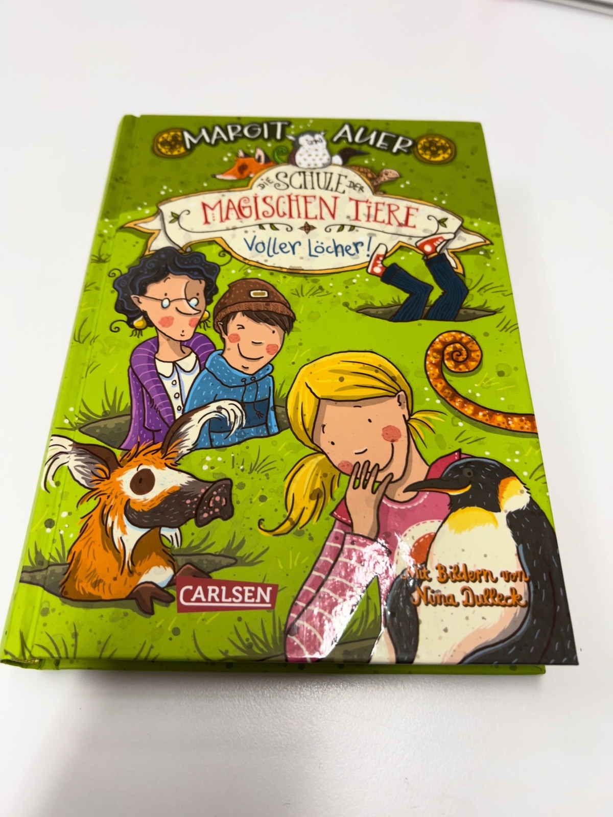 Kinderbuch, Magische Tiere, Grün, Illustrationen, Carlsen Verlag