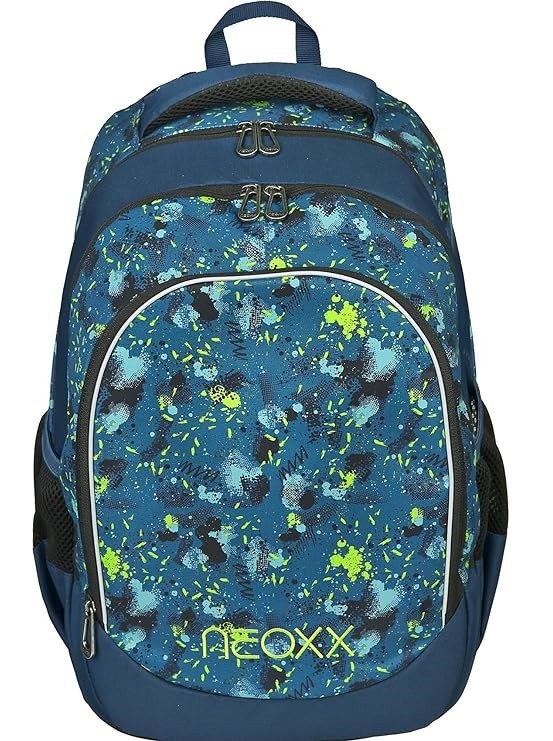 Rucksack, Schultasche, Backpack, Stoffmuster, Reißverschluss