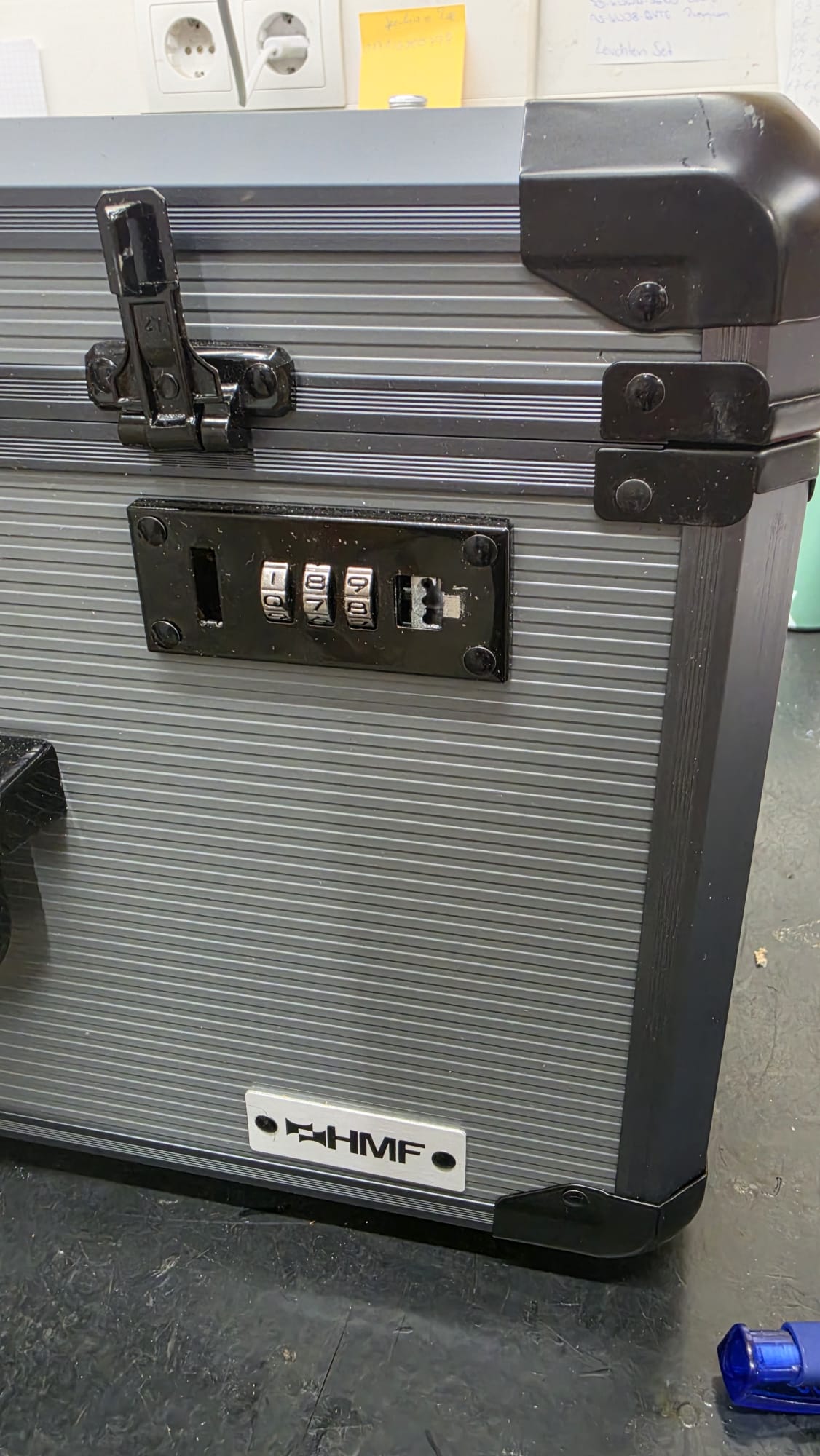 工具koffer, schlosskoffer, Kombinationsschloss, Aluminiumkoffer, HMF