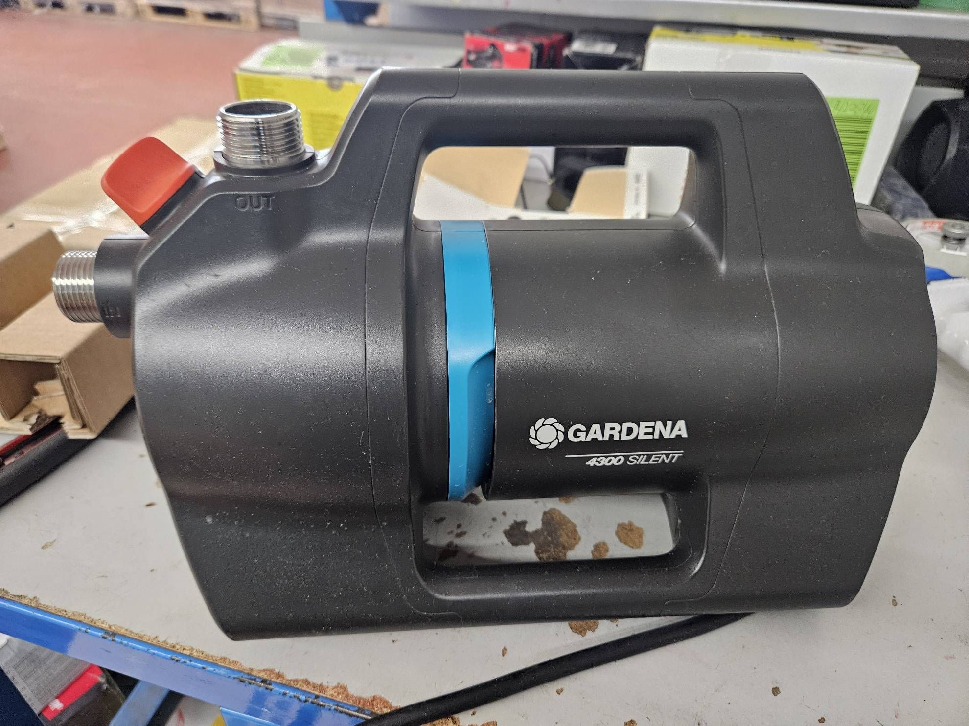 Gardena Gartenpumpe 4300 Silent Edelstahl Antriebswelle und Keramikabdichtung #E514