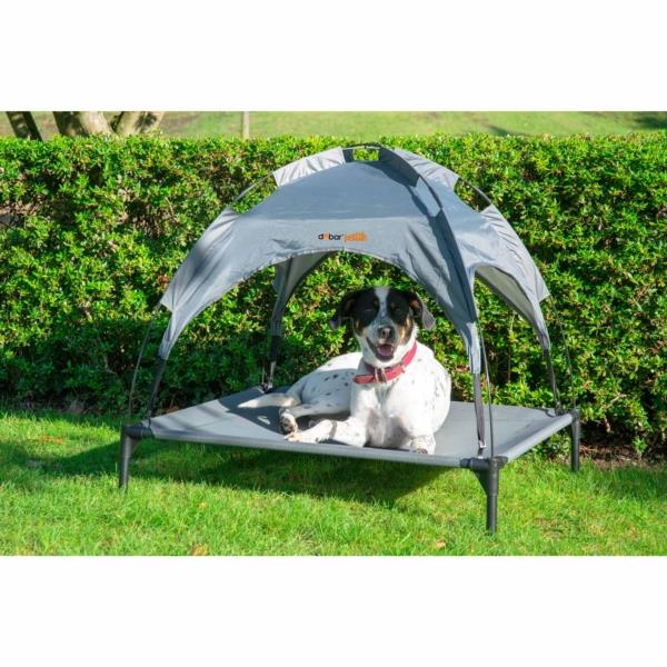 Dobar Outdoor Hundelounge mit Sonnenschutz