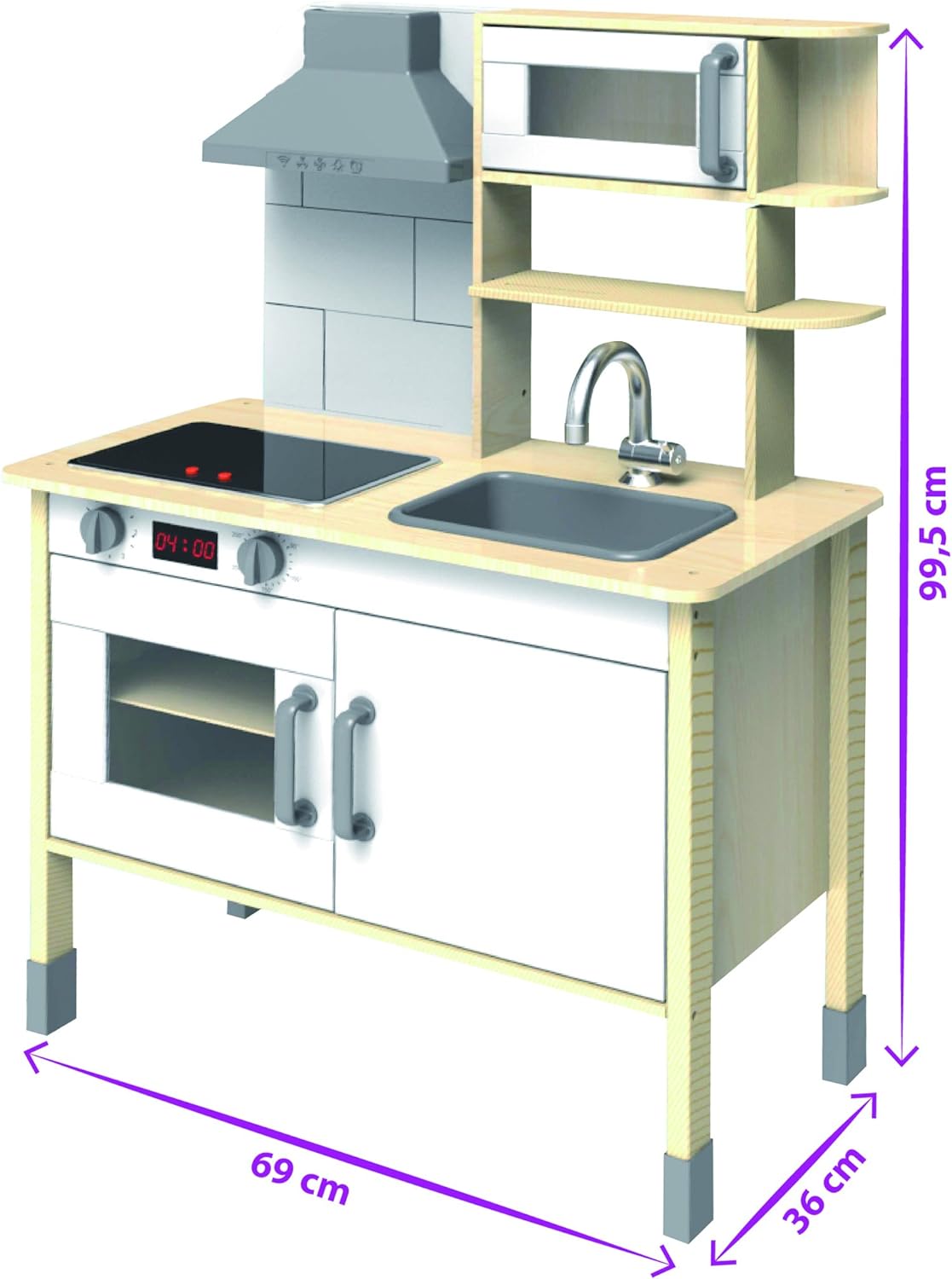 Eichhorn Spielküche Holzspielzeug Spielen Kinder Lernen Holz Haushalt Kochen