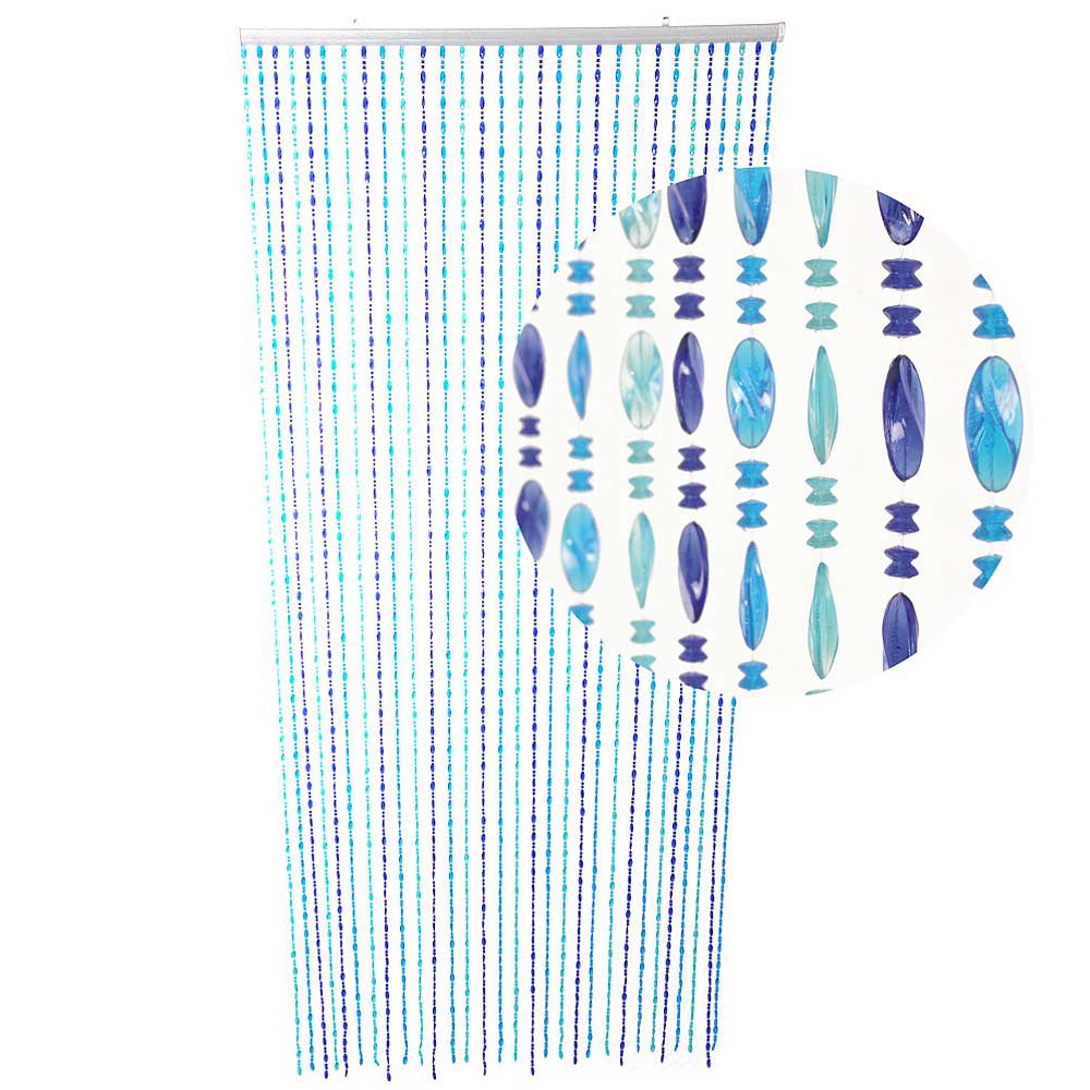 Türvorhang TWISTER, verschiedene Farben und Größen, Kunststoff