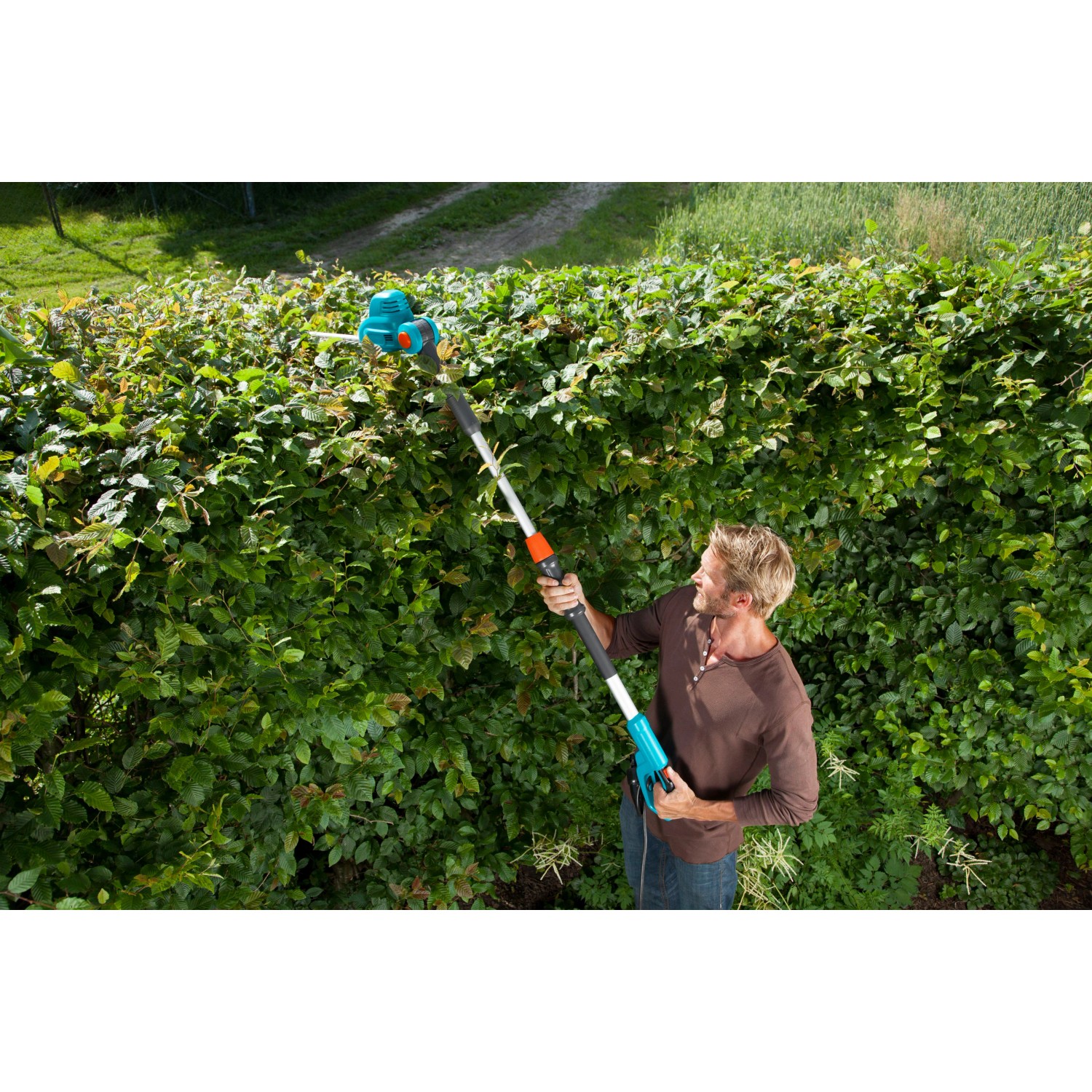 Gardena Elektro Teleskop Heckenschere THS 500/48