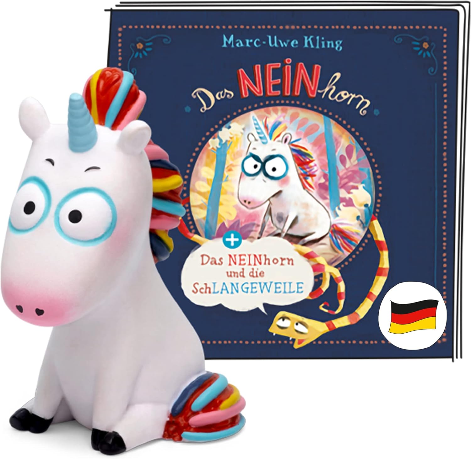 Tonies Hörfiguren für Toniebox Das NEINhorn und die SchLANGEWEILE