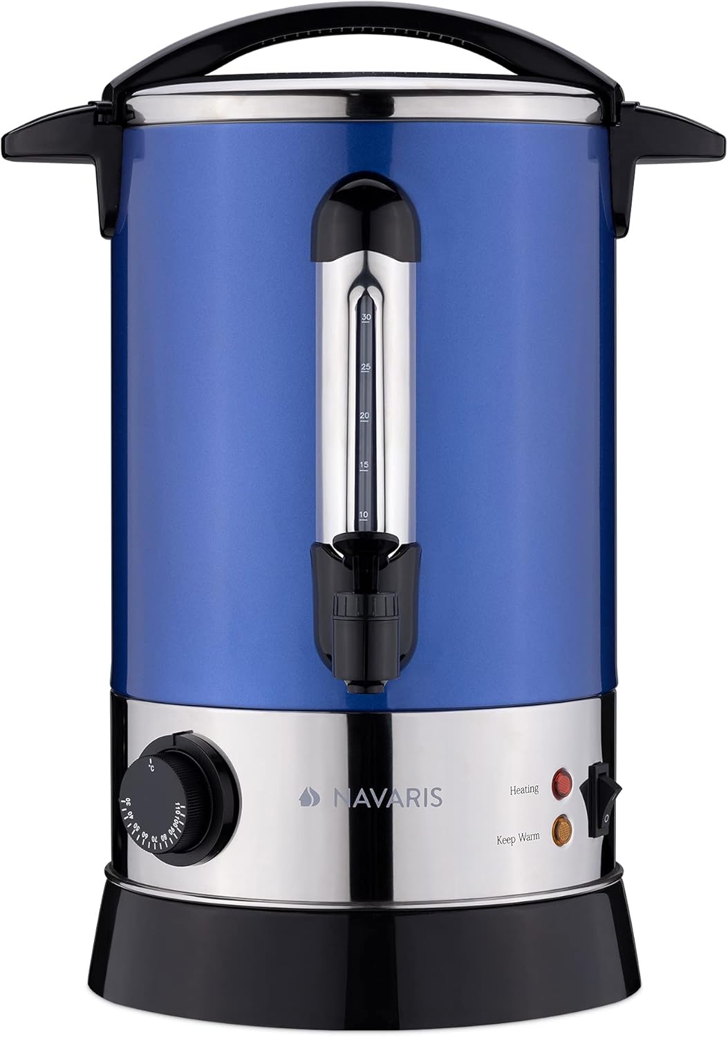 Glühweinkocher Heißwasserspender aus Edelstahl - 6,8l