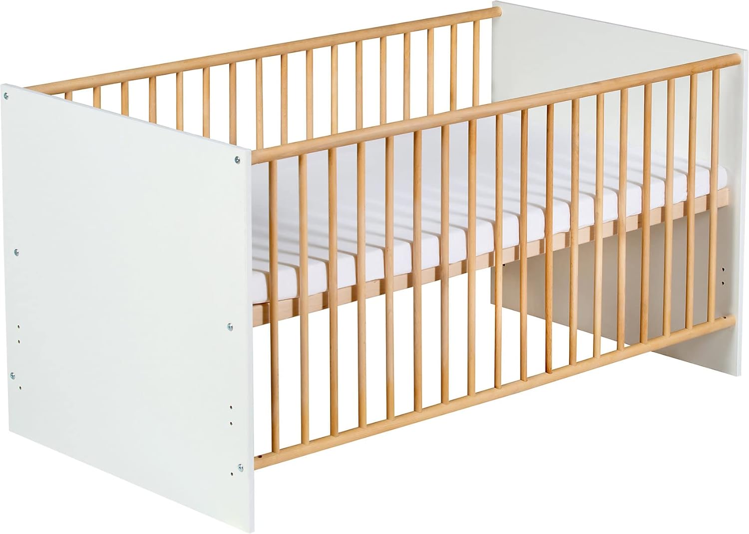 Schardt Kombi Kinderbett Classic 70 x 140 cm Babybett Bett Holz