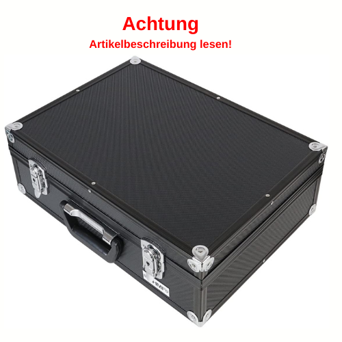 HMF Alu Fotokoffer Waffenkoffer mit Rasterschaumstof #2722