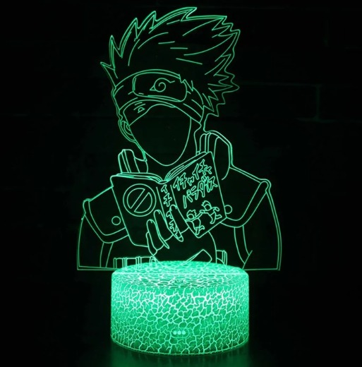 LED, Ninja, Nachtlicht, 3D-Lampe, Buchleser