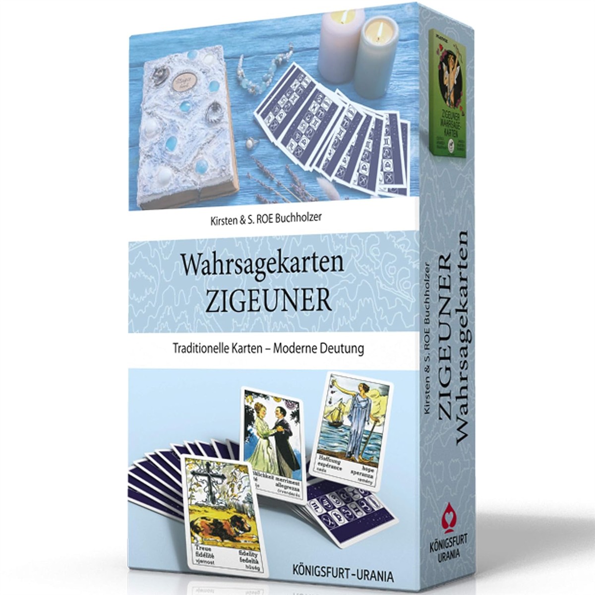 Wahrsagekarten, Zigeuner, Karten, Tarot, Deutung