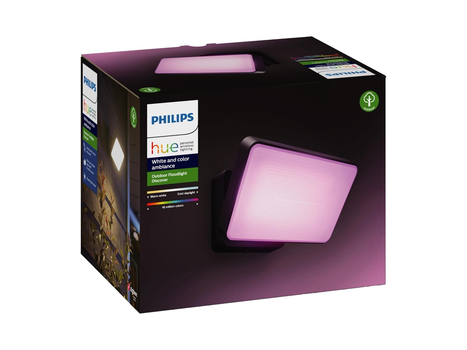Philips Hue White & Color Ambiance LED Wandlampe Flutlicht Discover
