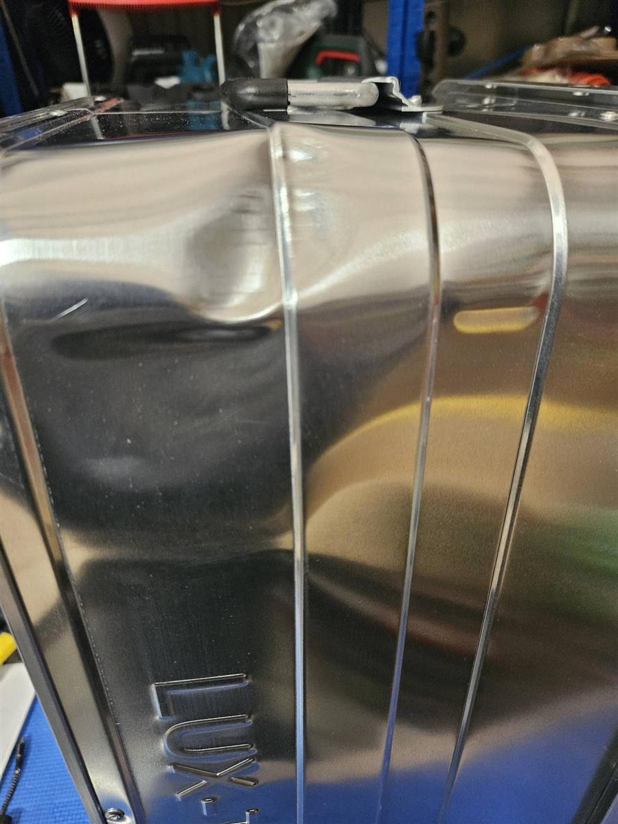 LUX Aluminiumbox 47 l Aufbewahrungsbox Kiste Box #E357