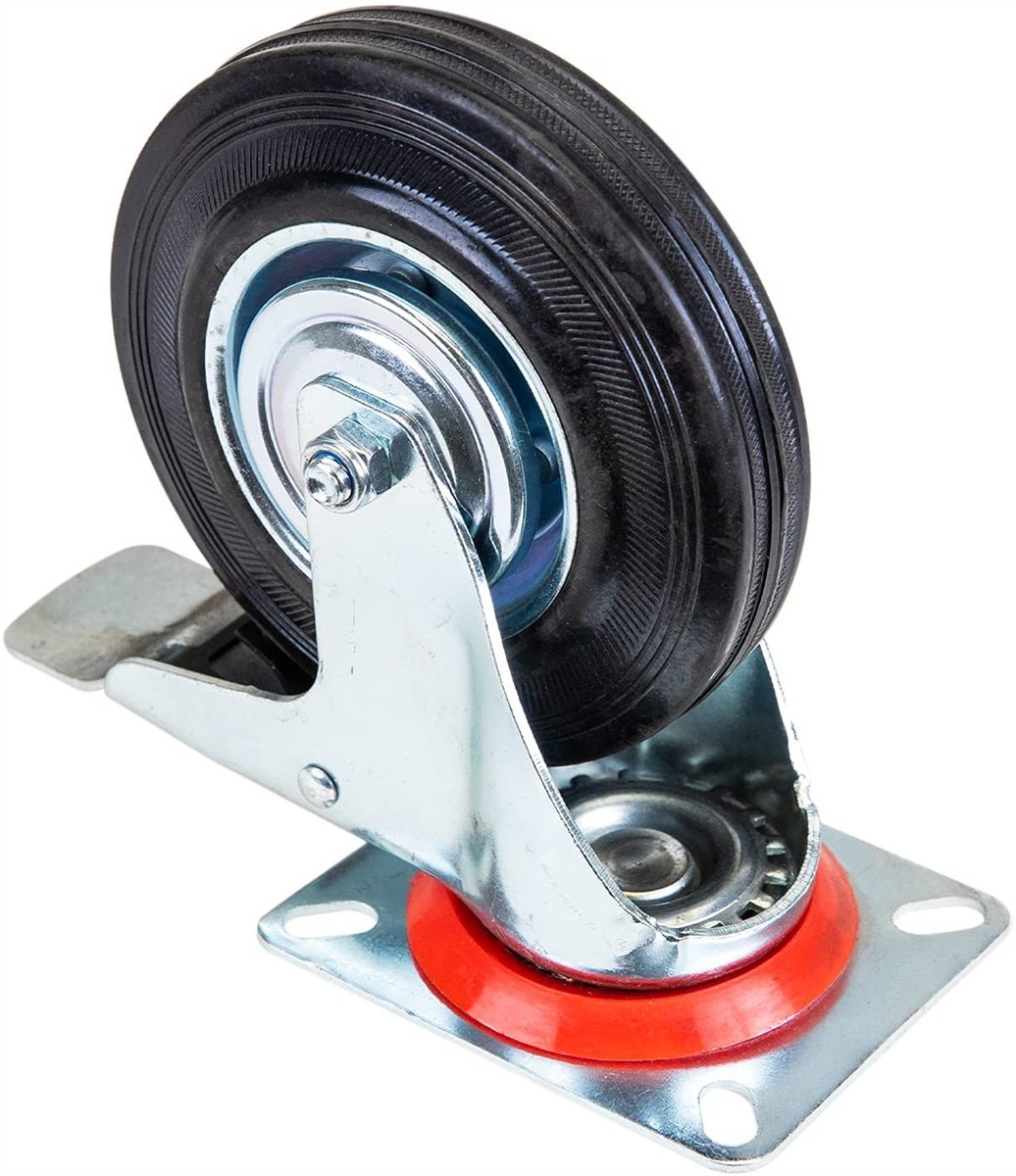 rollenwagen, rollenkopf, schwenkrollen, bolzen, metall