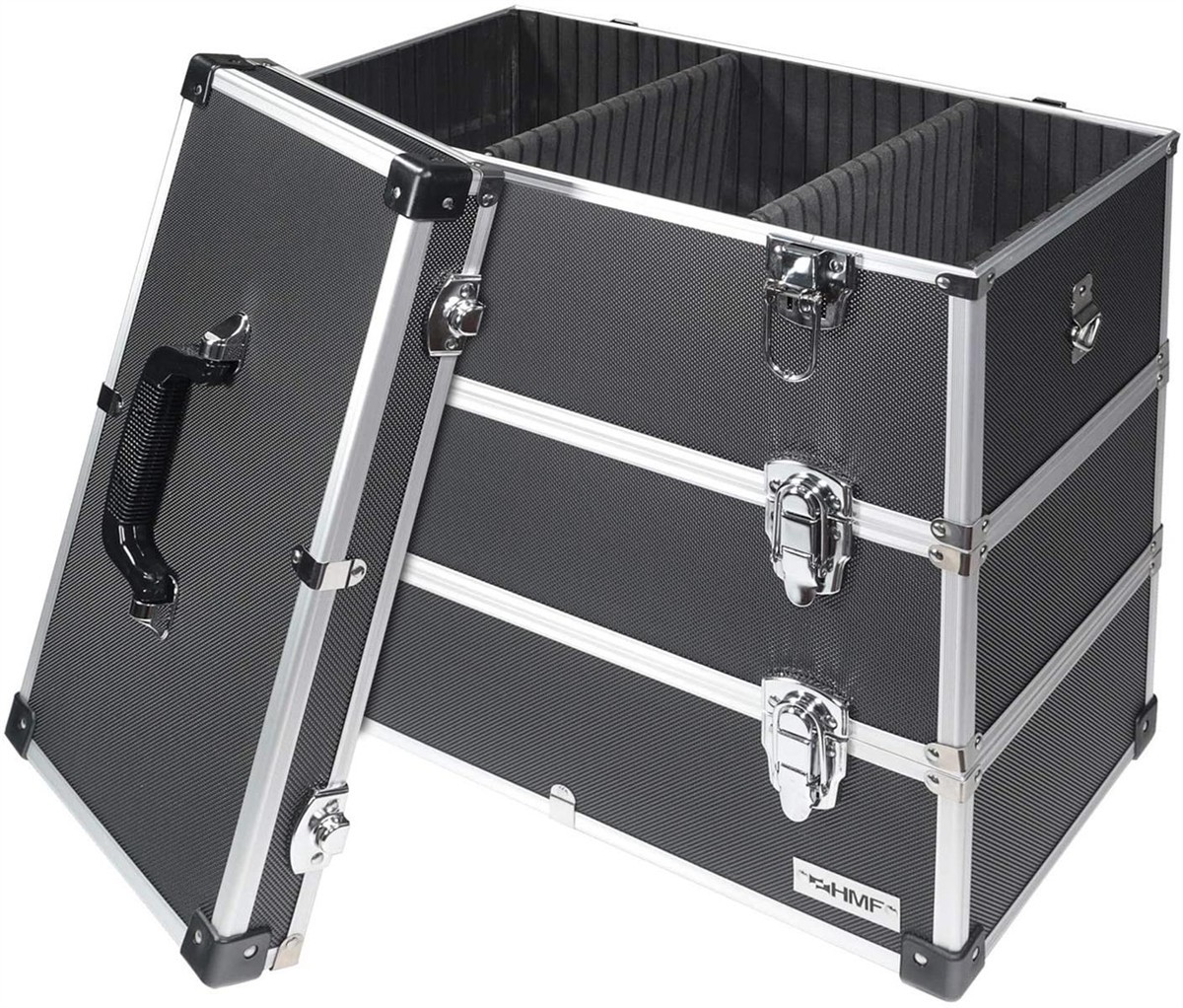 flight case,  transport case,  aluminum edges,  latch locks,  handle