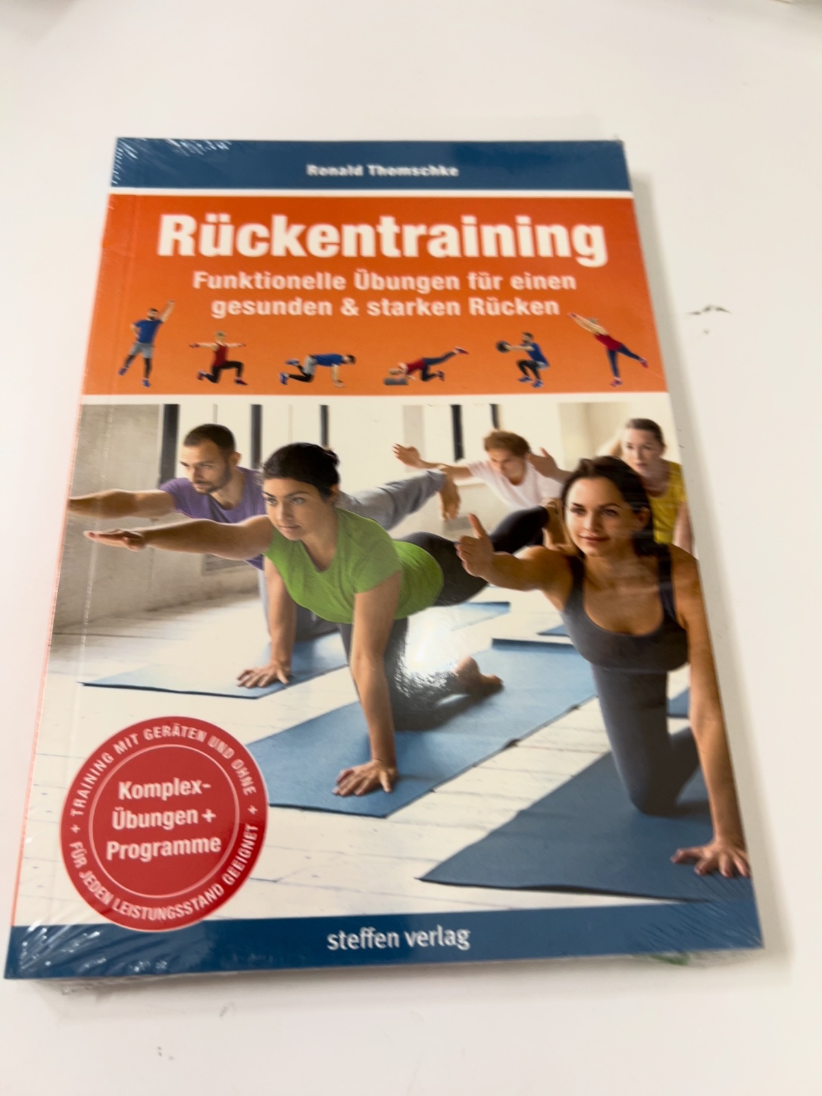 Rückentraining, Fitnessbuch, Functional Übungen, Matte, Programm