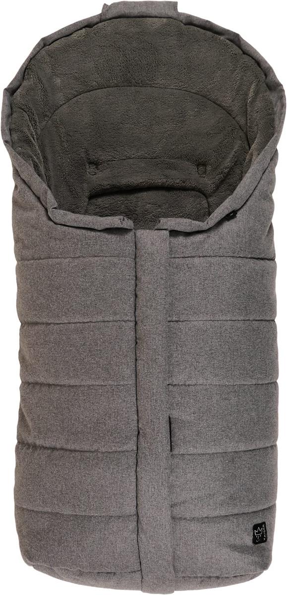 KAISER 65338324 Fußsack ELLA für Babyschale und Kinderwagen, anthrazit melange