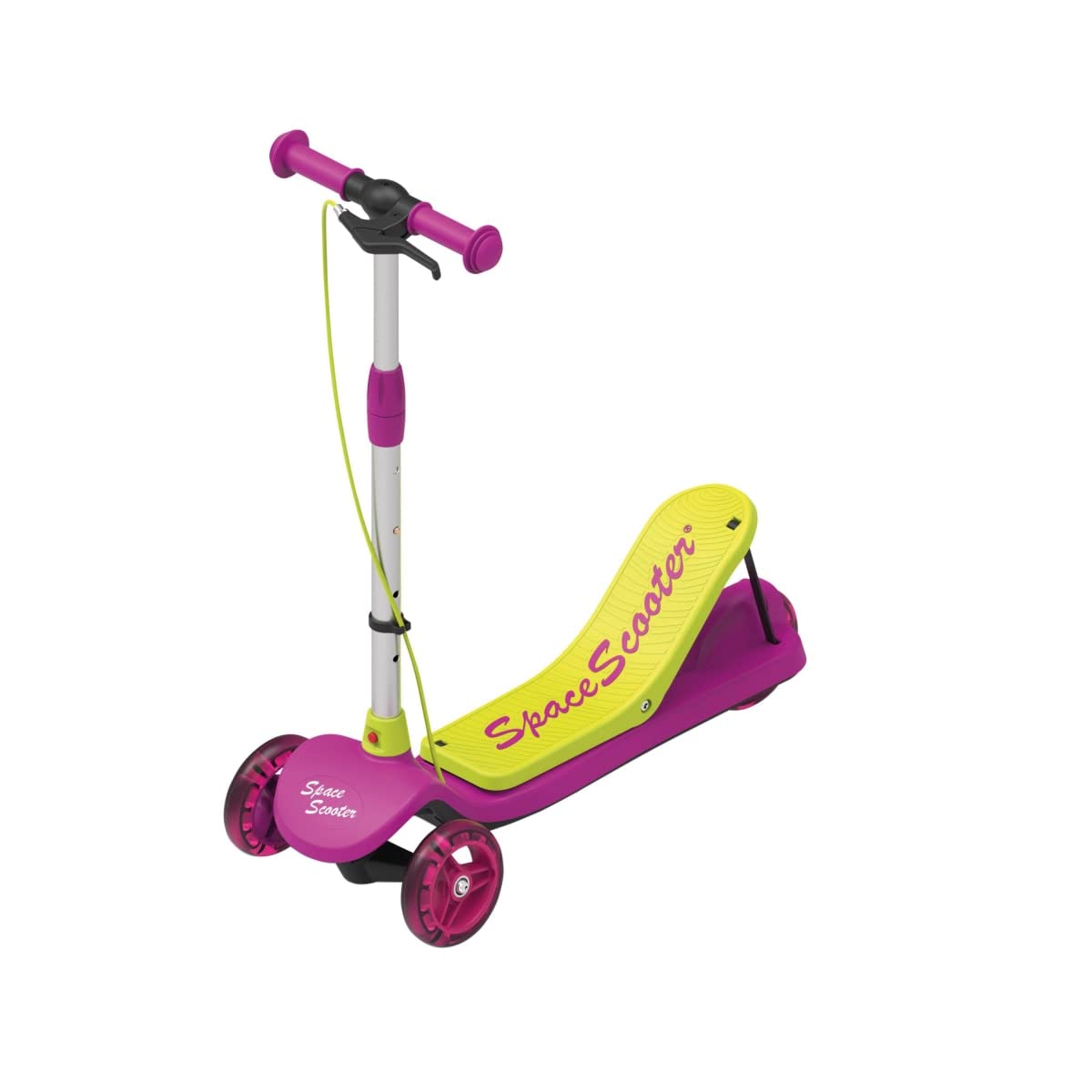Roller X 260 - höhenverstellbarer Lenker, 2 beleuchtete Vorderräder - Aluminium - Pink