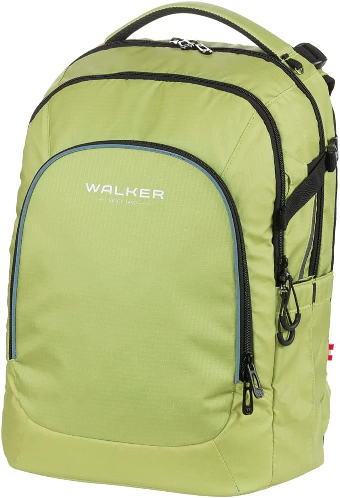 Walker Schulrucksack Campus Evo 2.0 Lime Schultasche Schulranzen Ranzen