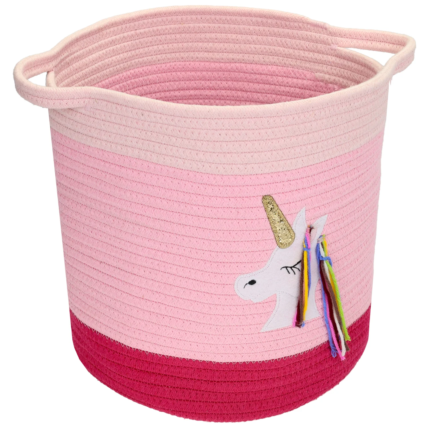 Kinderkorb, Aufbewahrung, Stoffkorb, Tiermotiv, Unicorn
