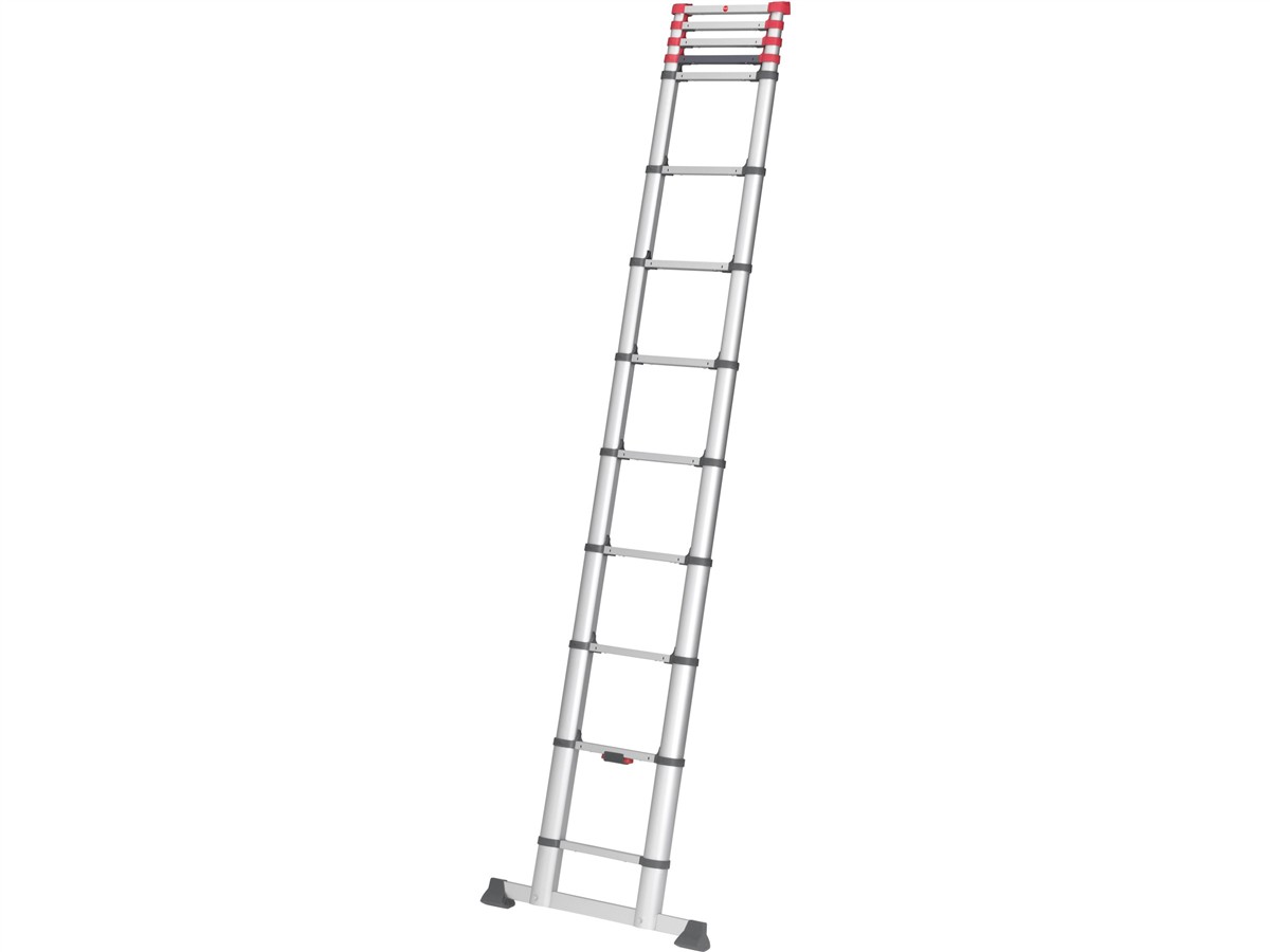 Leiter, Stehleiter, Ausziehleiter, Aluminium, Verstellbar