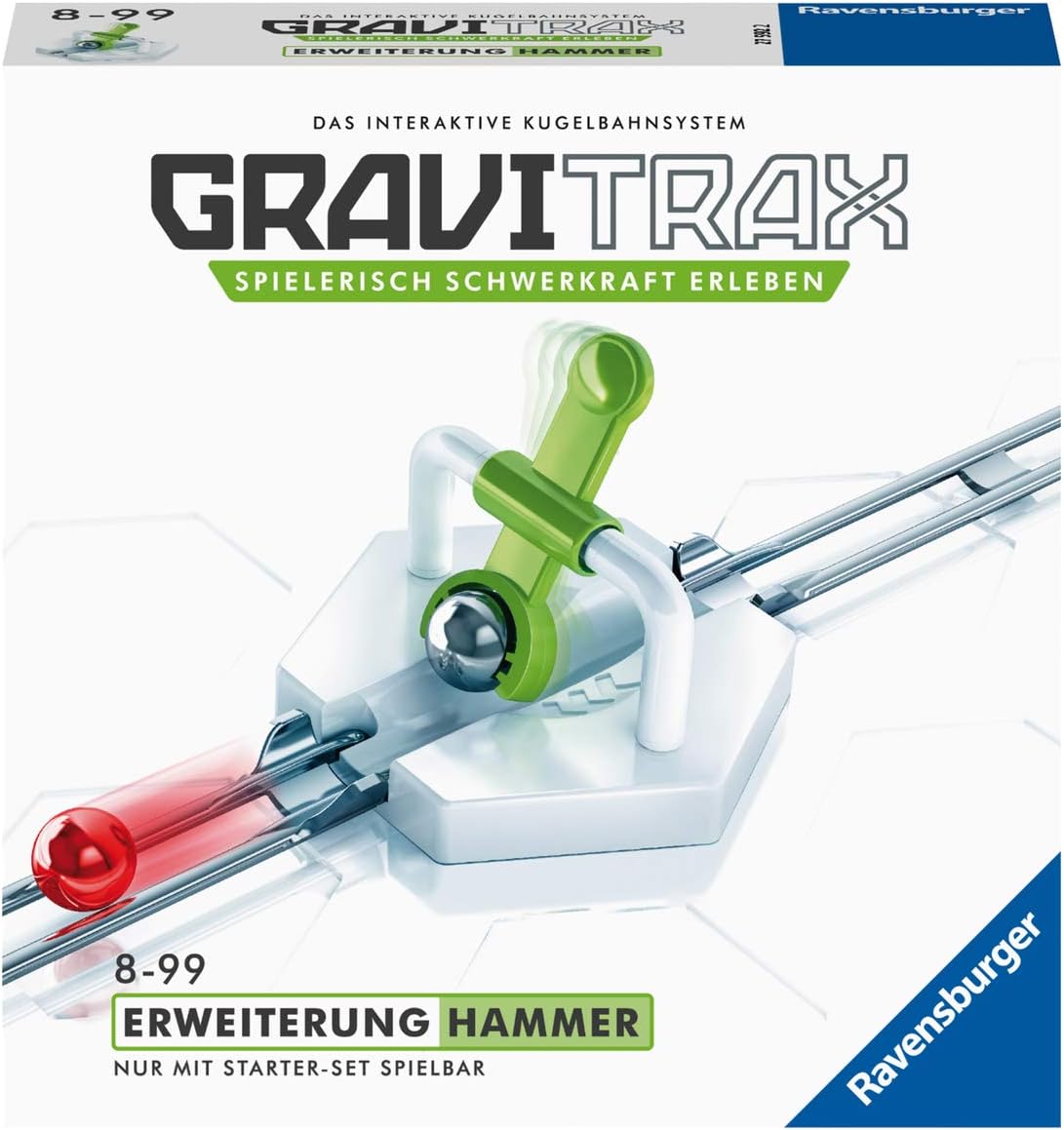 Ravensburger 27592 GraviTrax Erweiterung Hammerschlag für Kugelbahn