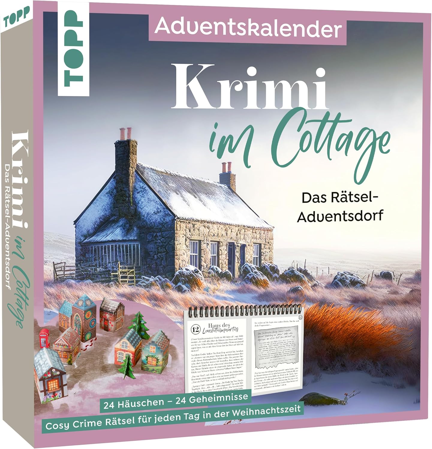 Krimi im Cottage – Der Cosy Crime Adventskalender mit Rätsel-Story für 24 Tage