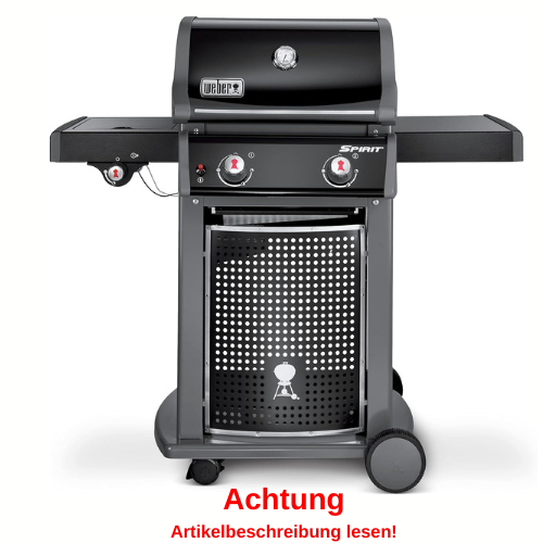 Weber Spirit E-220 Classic Gasgrill 2 Brenner + Seitenbrenner Schwarz #E609