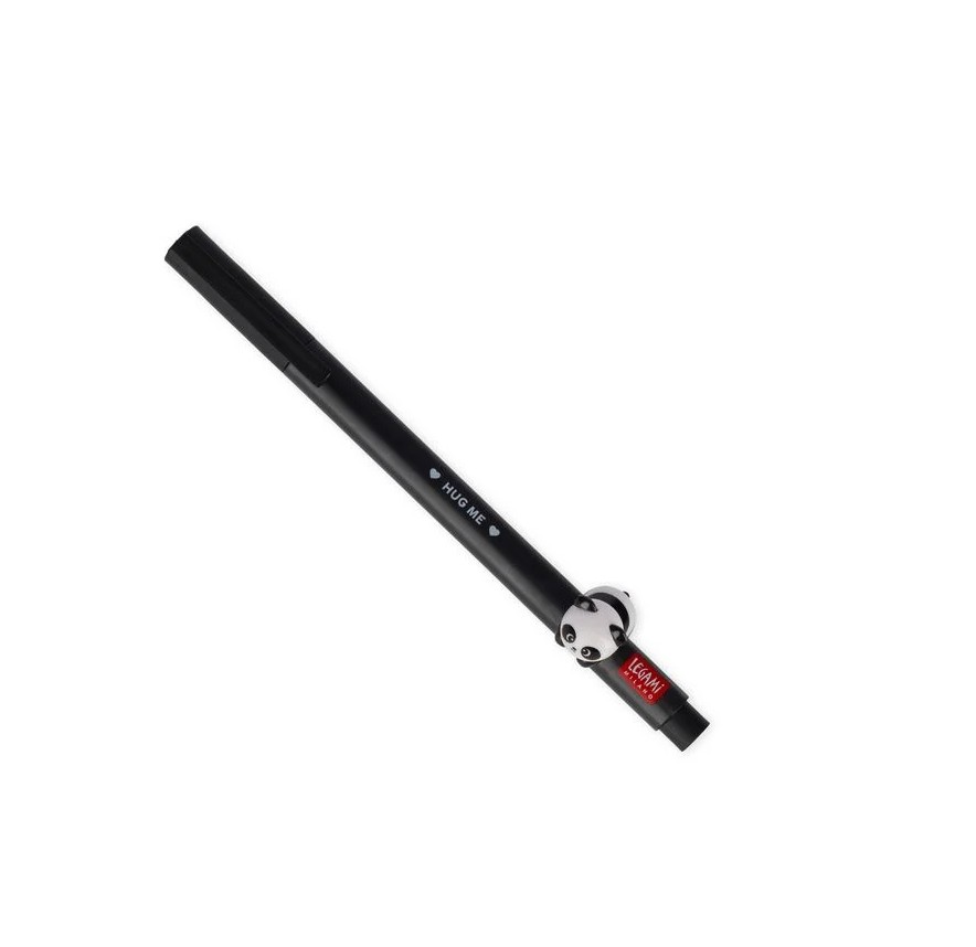 Legami Gelschreiber Panda Stift Schreibstift schwarz