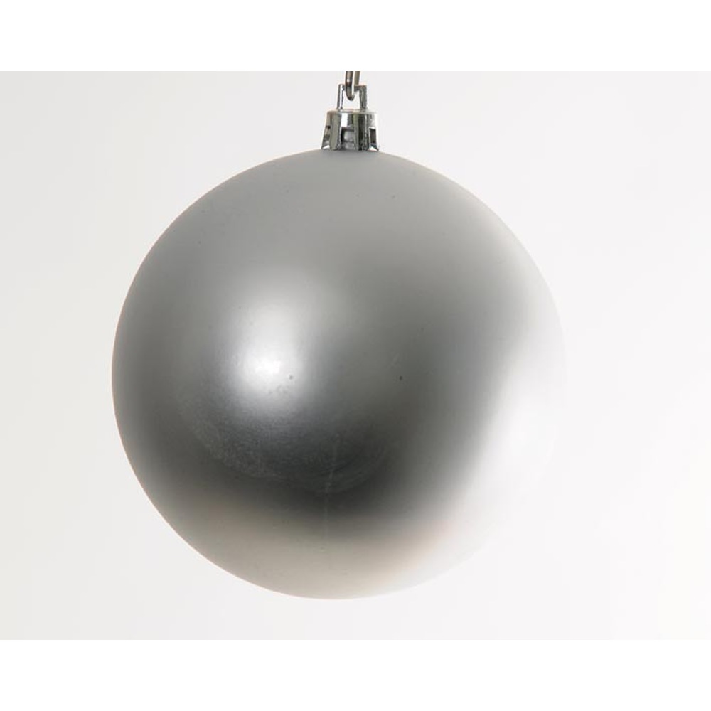 Weihnachtskugel BIG BOWL 6er Set, Farbe: silber