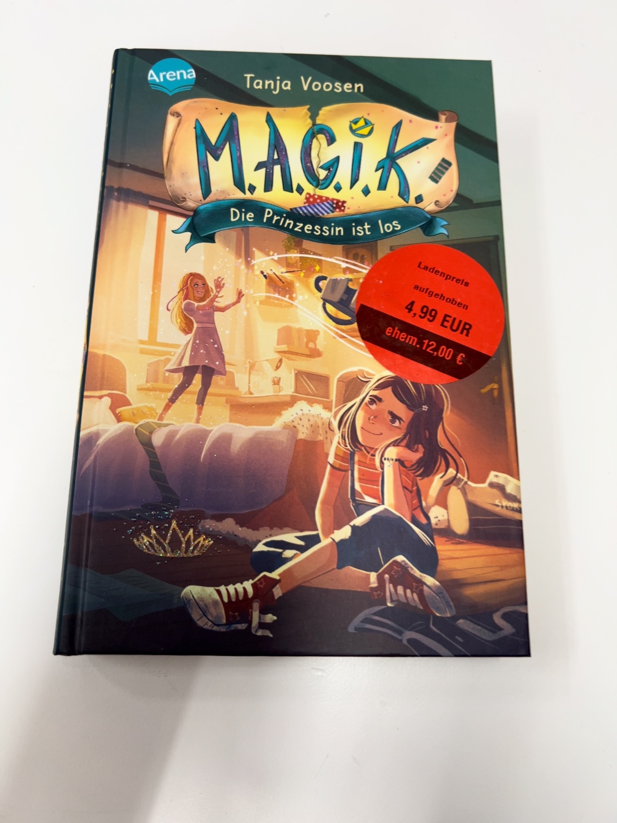 Kinderbuch, Magik, Prinzessin, Illustration, Bandaufmachung